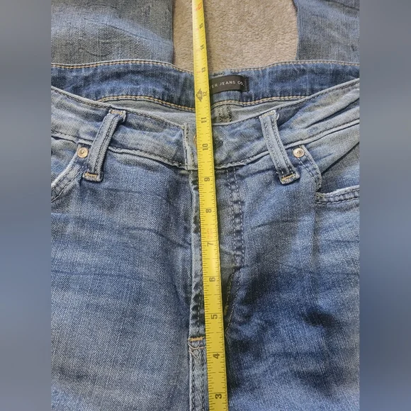 Silver Avery Slim Bootcut Jeans - Picture 3 of 10